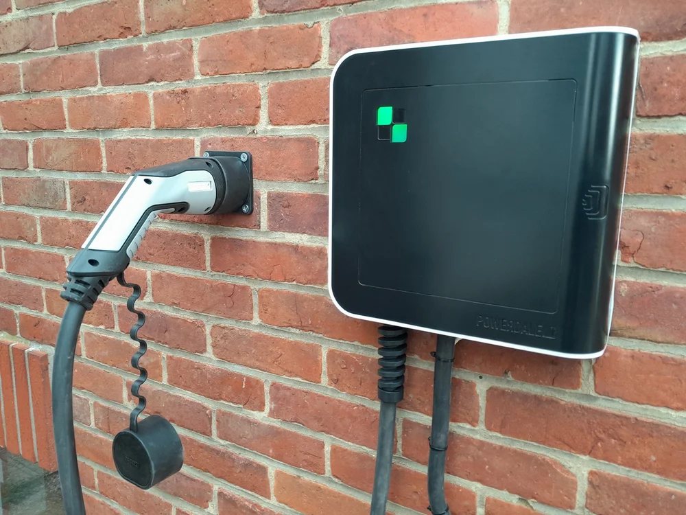 Laadpaal voor een elektrische wagen